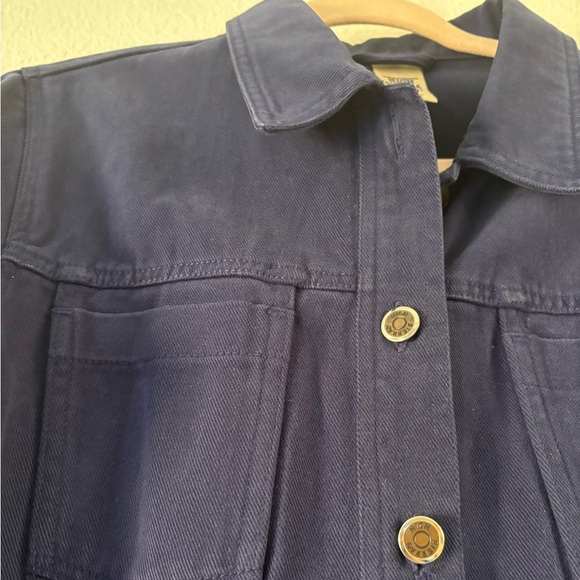 High Sierra Navy Blue Thick Weight Denim Utility Jacket - Picture 5 of 6